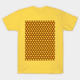 Gold metallic grille T-Shirt